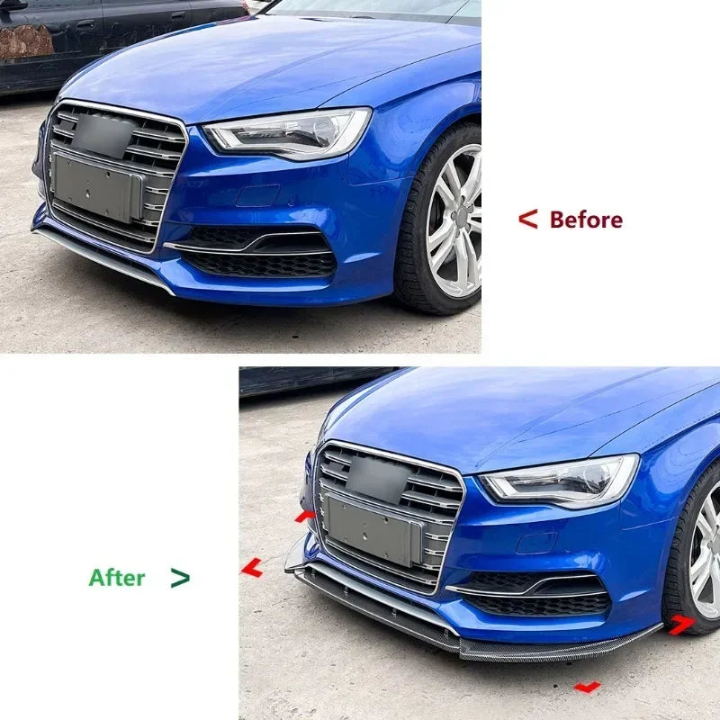 Audi A3 S-Line S3 Pre-Facelift 2013-2016 Front Bumper Lip