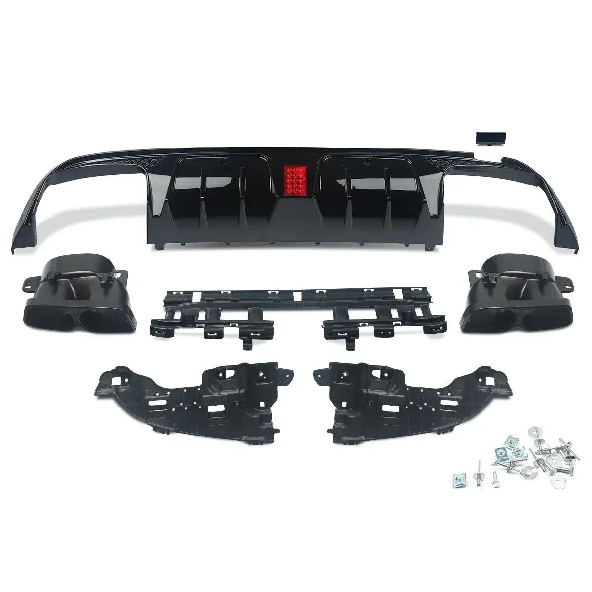 C63/ C63S/C43 Rear Diffuser with Exhaust Tips