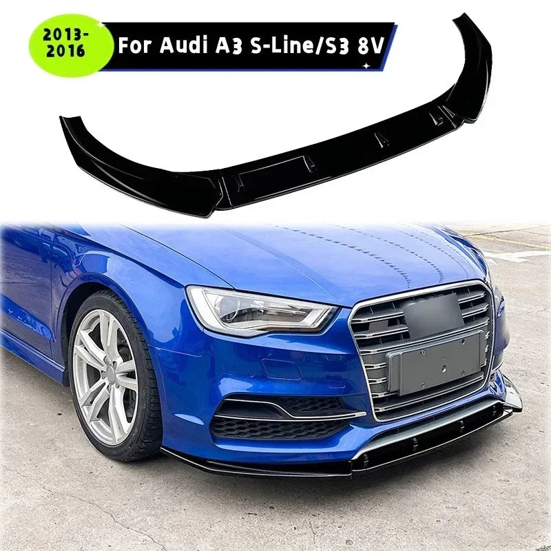 Audi A3 S-Line S3 Pre-Facelift 2013-2016 Front Bumper Lip