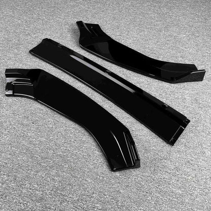 Maxton Style Gloss Black Front Bumper Splitter
