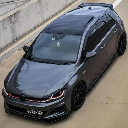 Maxton Style Gloss Black Front Bumper Splitter